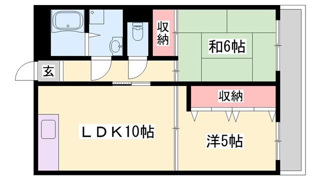 物件間取画像