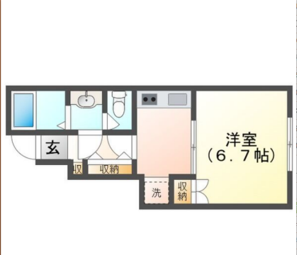 物件間取画像