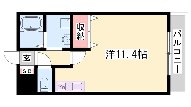 物件間取画像