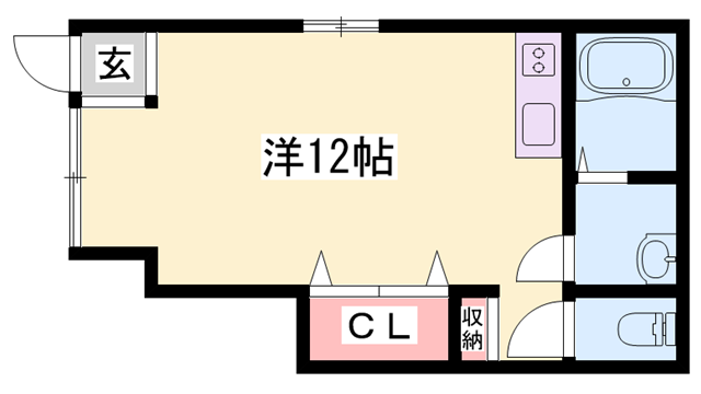 物件間取画像