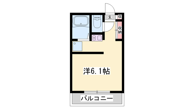 物件間取画像