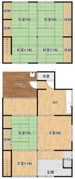 物件間取画像
