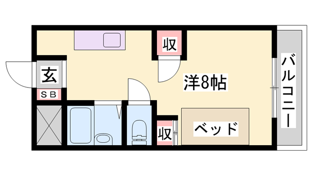 物件間取画像