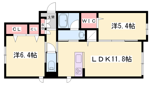 物件間取画像