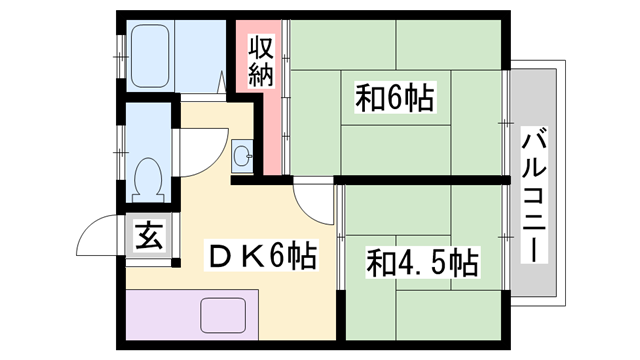 物件間取画像