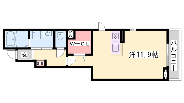 物件間取画像