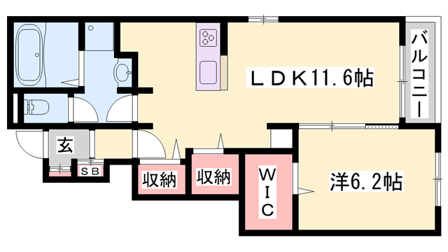 物件間取画像
