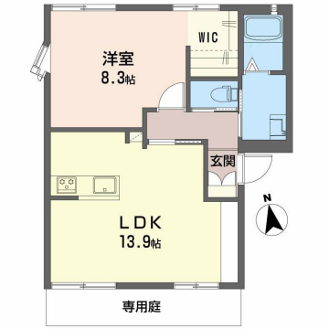 物件間取画像