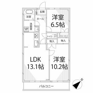 物件間取画像
