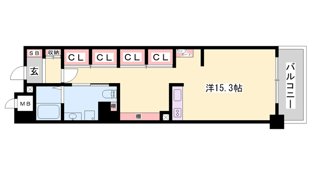 物件間取画像