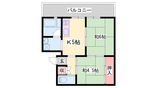 物件間取画像