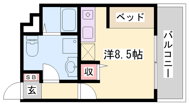 物件間取画像