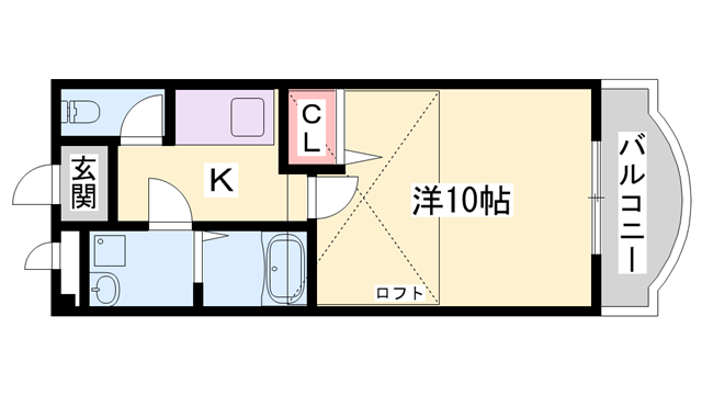 物件間取画像