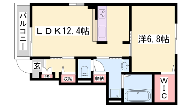 物件間取画像