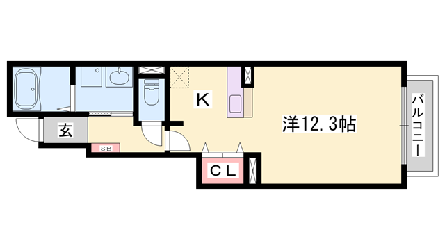 物件間取画像