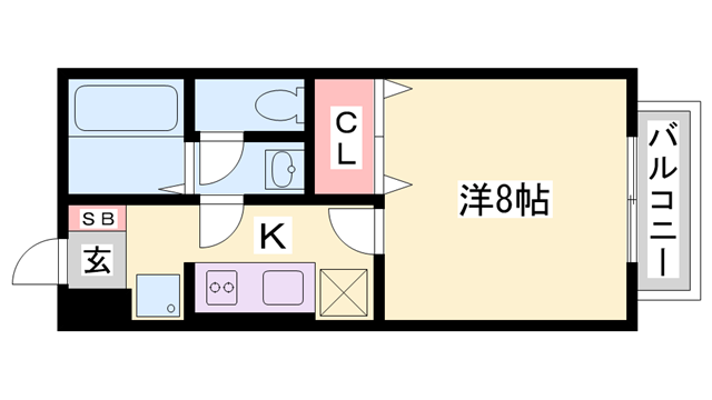 物件間取画像