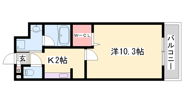 物件間取画像