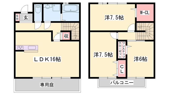 物件間取画像