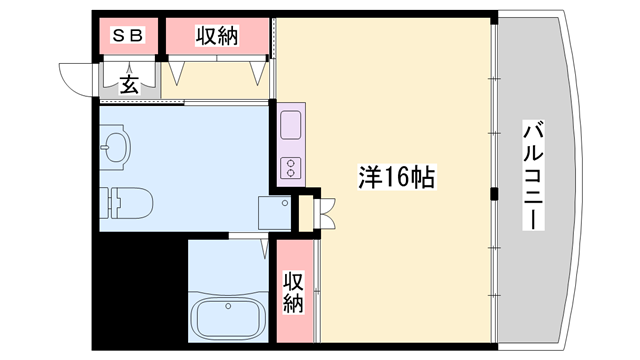 物件間取画像