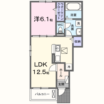 物件間取画像