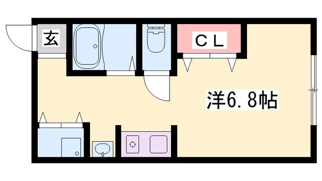 物件間取画像
