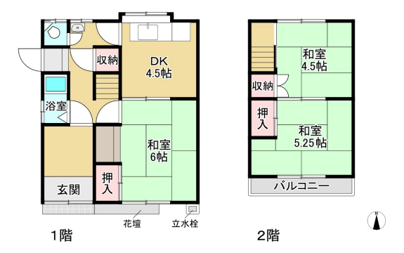 物件間取画像