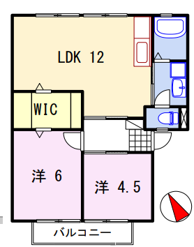 物件間取画像