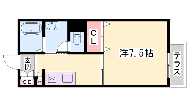 物件間取画像