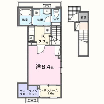物件間取画像