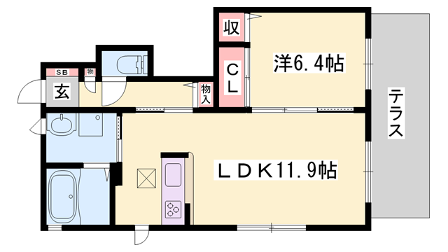 物件間取画像