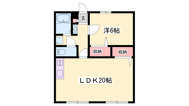 物件間取画像
