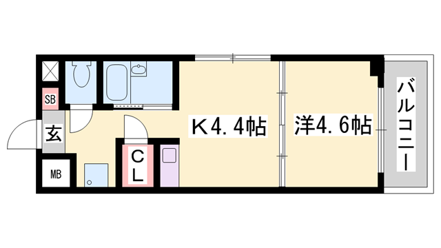 物件間取画像