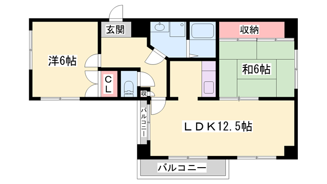 物件間取画像