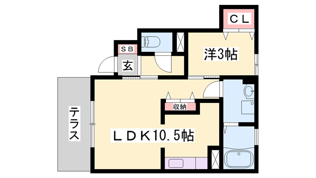 物件間取画像
