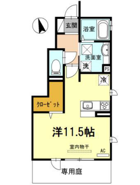 物件間取画像