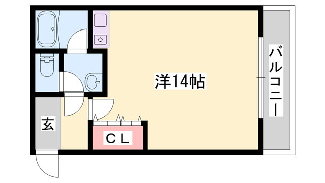 物件間取画像