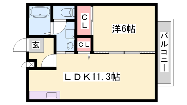 物件間取画像