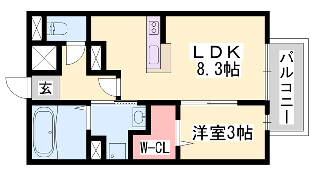 アーバンプラザⅡの物件間取画像