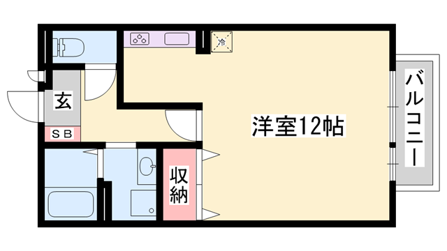 物件間取画像