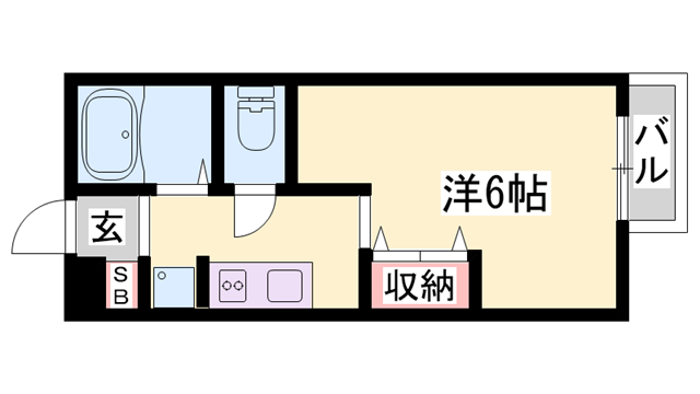 物件間取画像