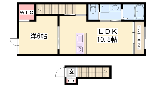 物件間取画像