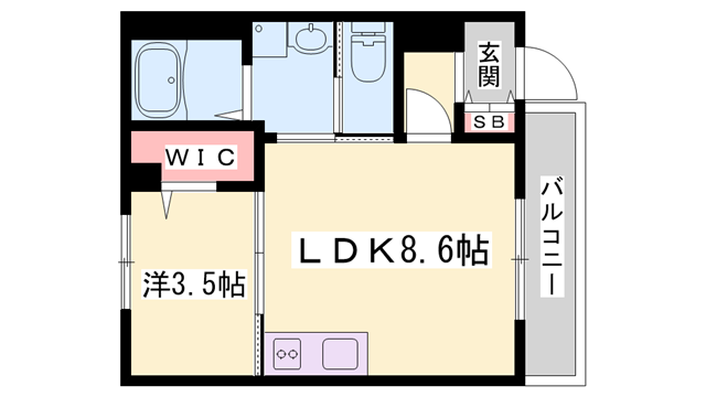 物件間取画像