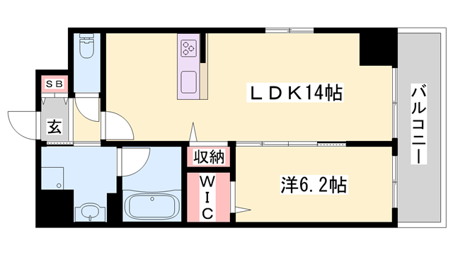 物件間取画像