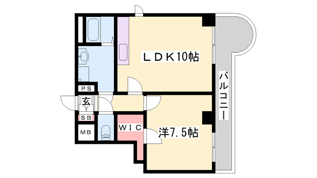 物件間取画像