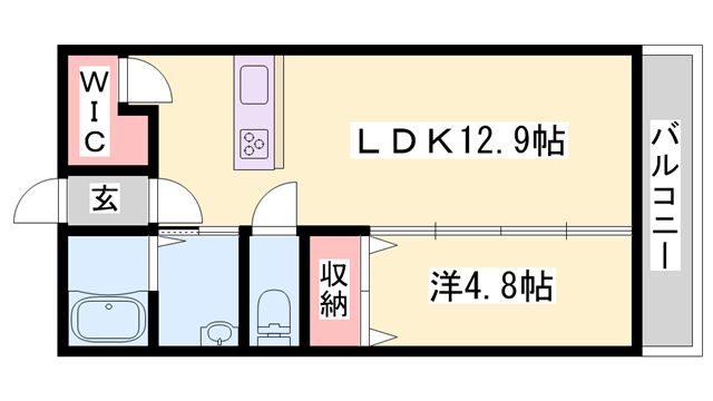 物件間取画像