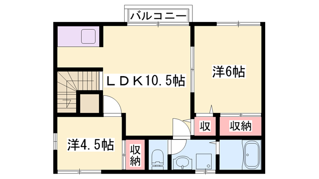 物件間取画像