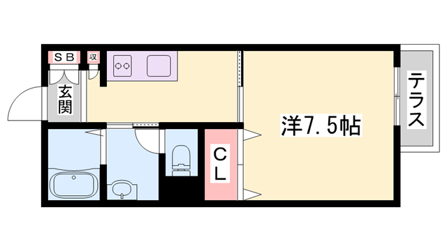 物件間取画像