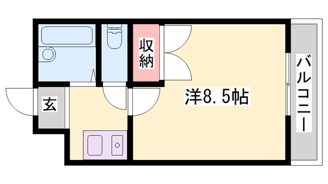 物件間取画像