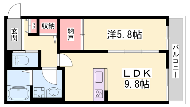 物件間取画像