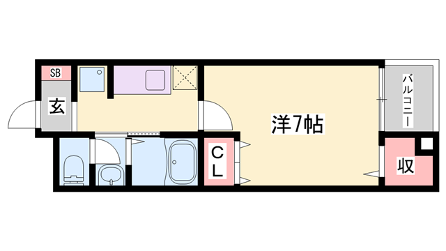 物件間取画像